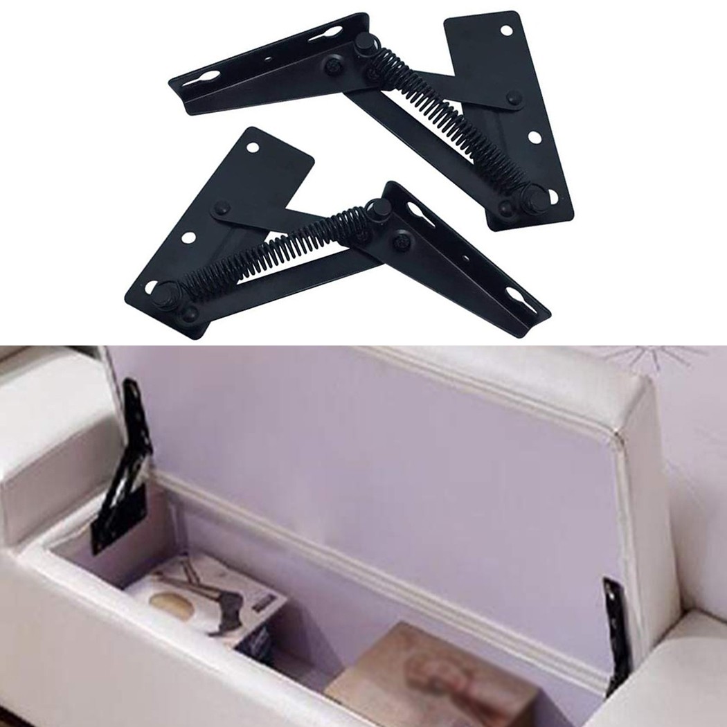 Cabinet Hinge Overlay - 2Pcs Steel Sofa Bed Hinge 3-Position