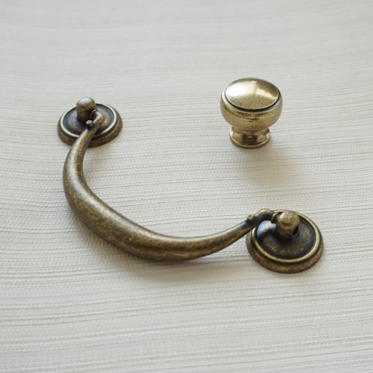 Antique Bronze Cabinet Handles - огляд і ціна Furniture Hardware Drop Pulls