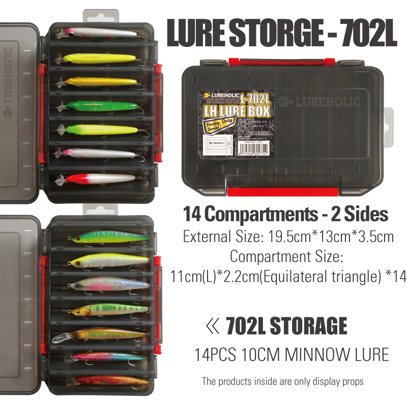 LUREHOLIC Lure Box FishingTack - огляд і ціна Furniture Hardware Jig