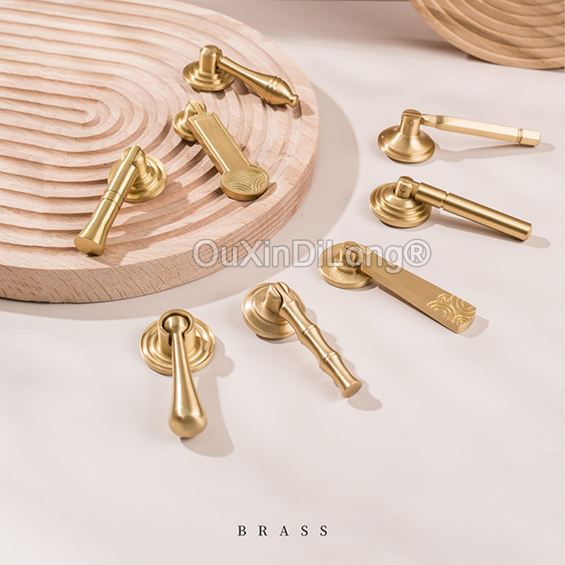 1PCS Chinese Style Brass Handl - огляд і ціна Furniture Hardware Drop Pulls