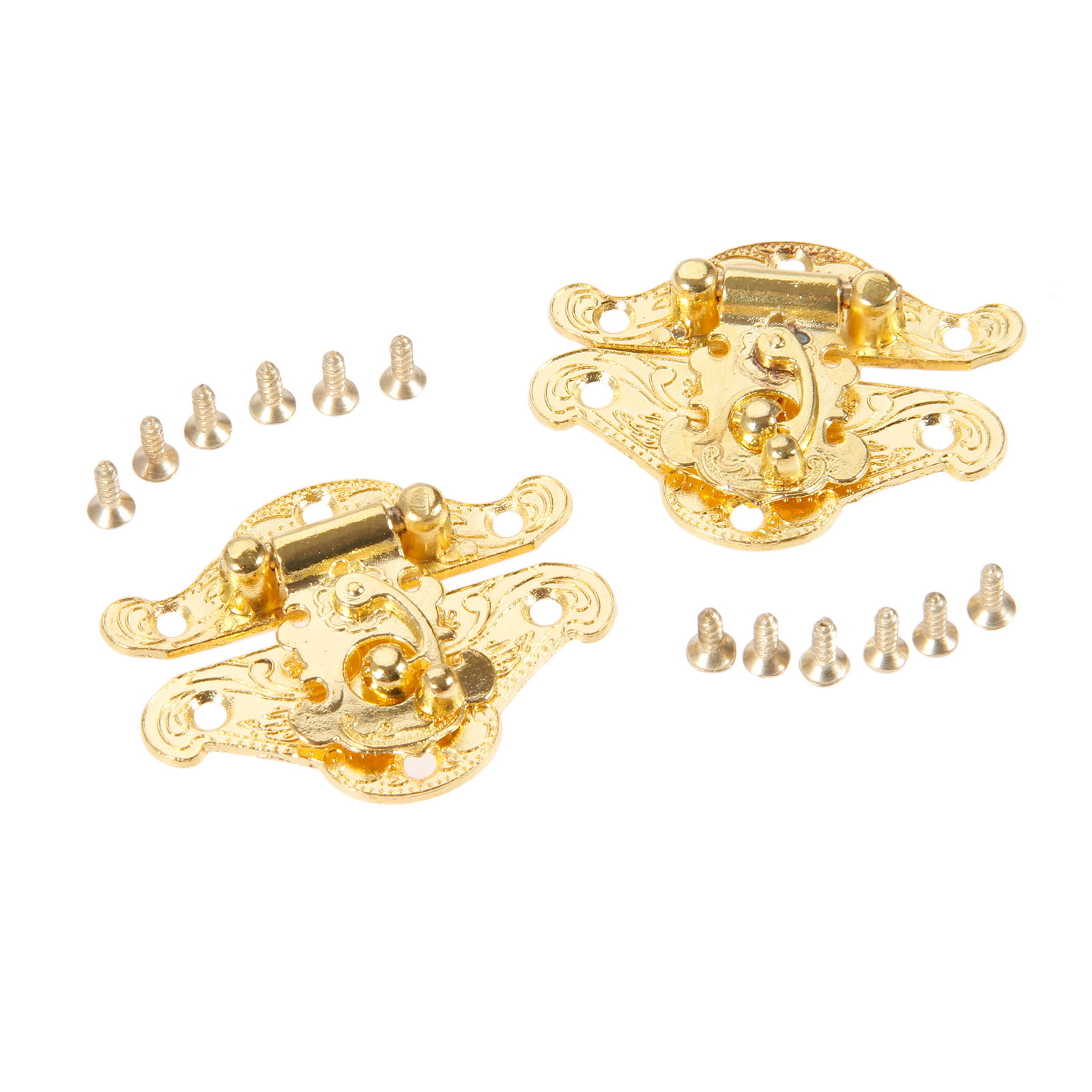 DRELD 2Pcs Antique Gold Box La - огляд і ціна Furniture Hardware Manufacturer