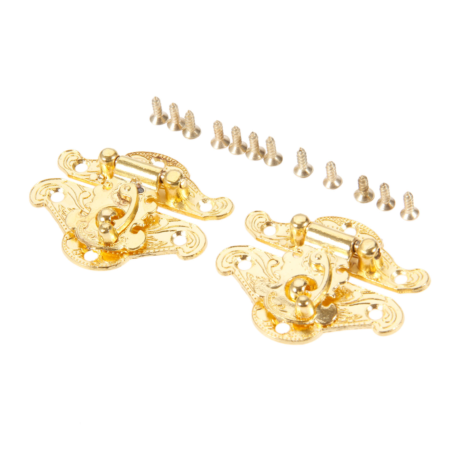 DRELD 2Pcs Antique Gold Box La - огляд і ціна Furniture Hardware Manufacturer