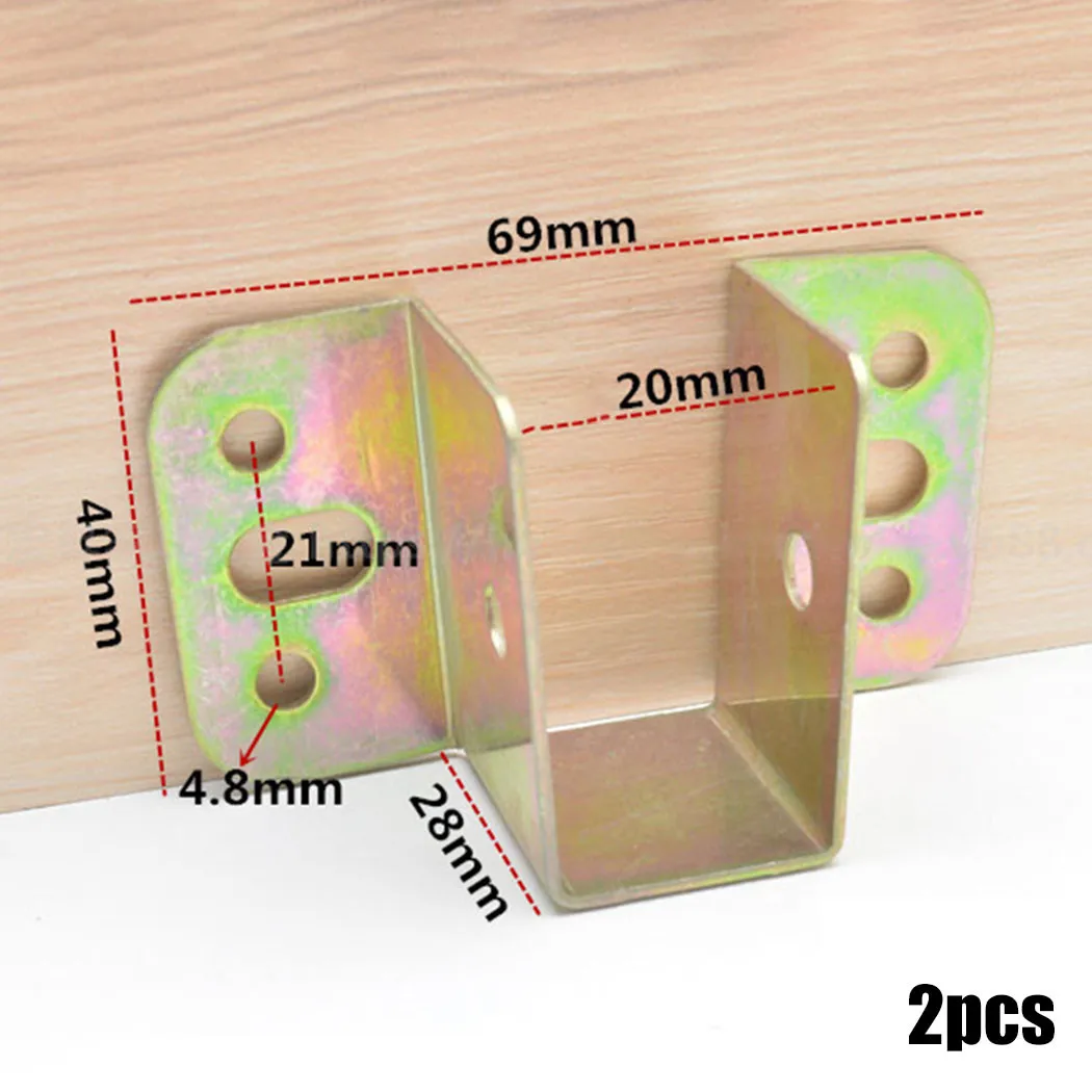 2pcs U Shaped Metal Bed Bracke - огляд і ціна Furniture Hardware Manufacturer