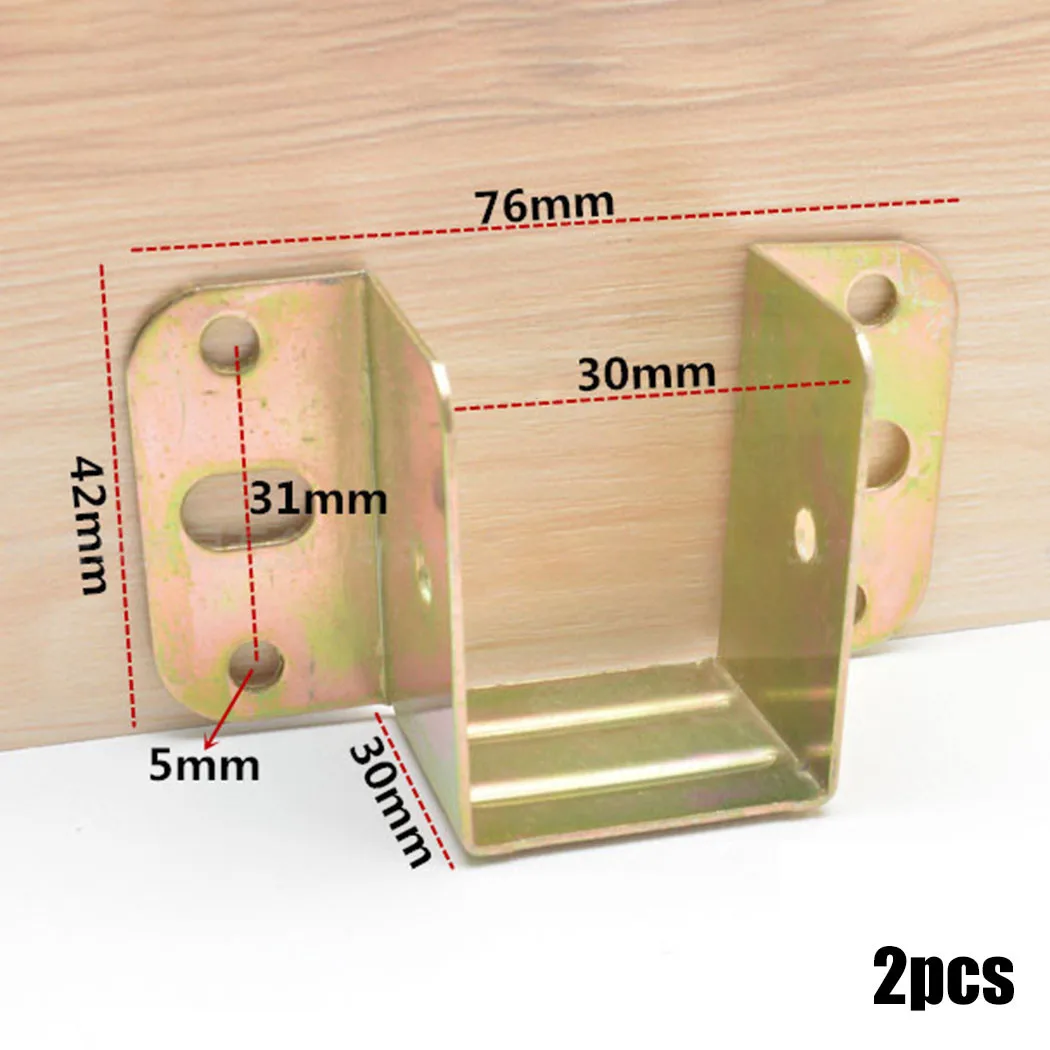 2pcs U Shaped Metal Bed Bracke - огляд і ціна Furniture Hardware Manufacturer