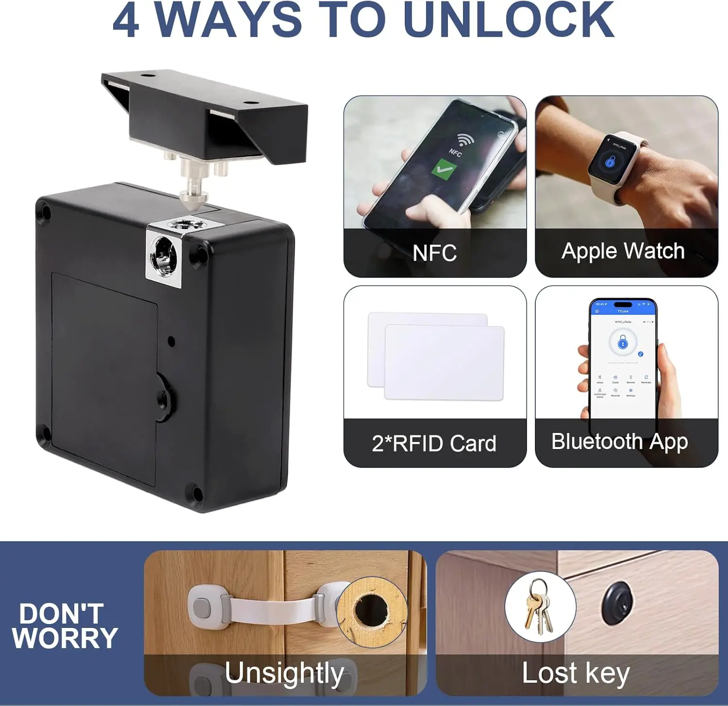 Mobile phone NFC smart locker  - огляд і ціна Furniture Hardware Manufacturer