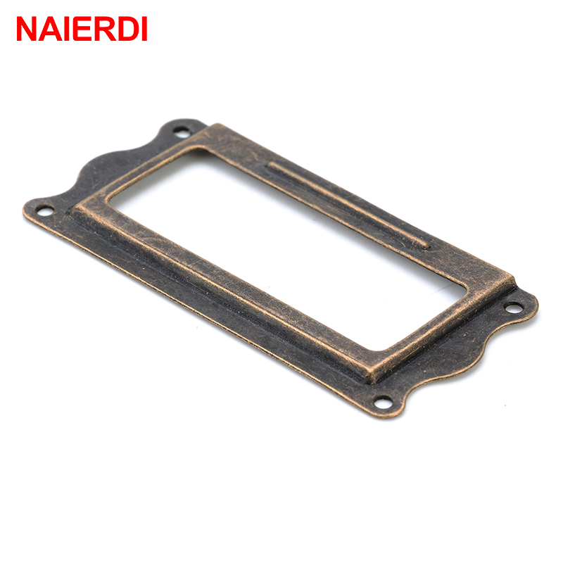 10pcs NAIERDI Antique Brass Ha - огляд і ціна Furniture Hardware Names