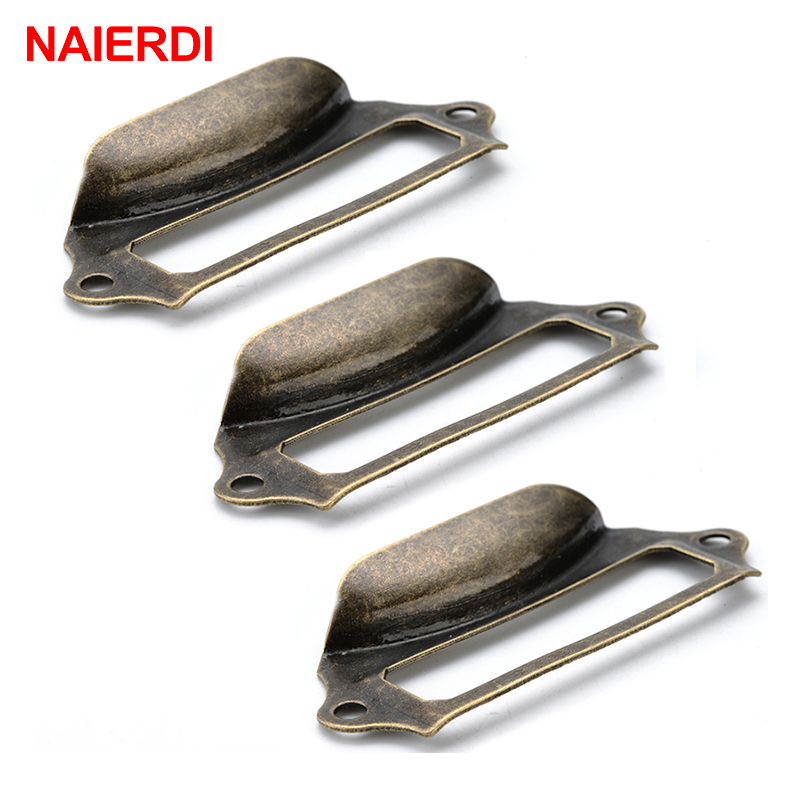 10pcs NAIERDI Antique Handles  - огляд і ціна Furniture Hardware Names