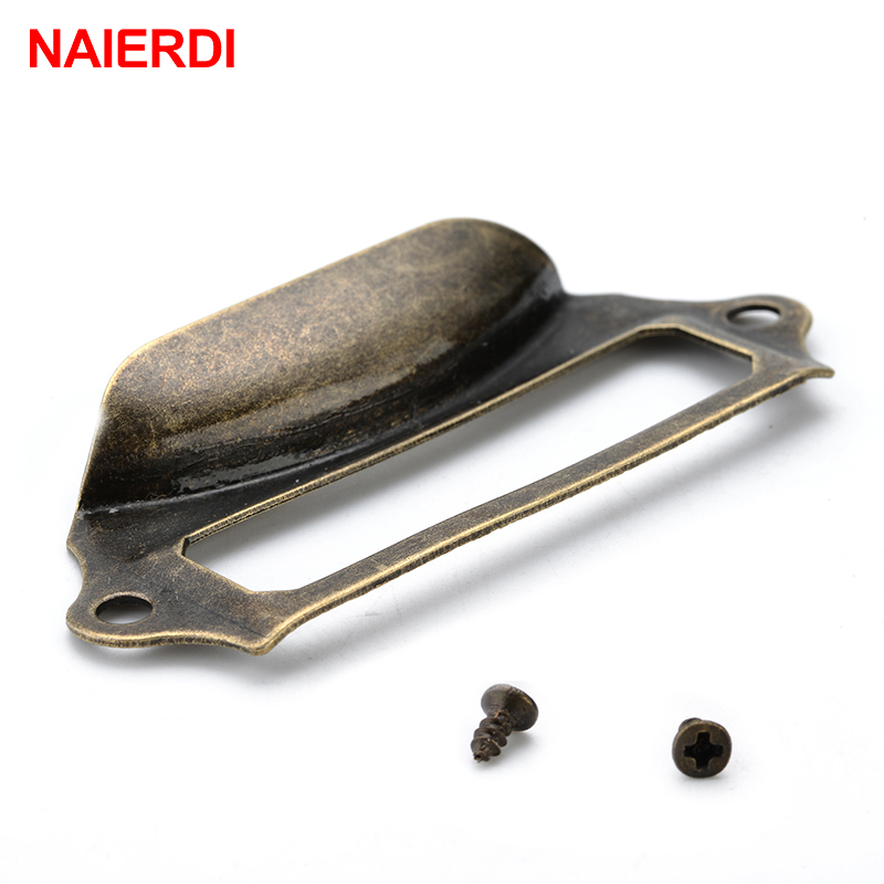 10pcs NAIERDI Antique Handles  - огляд і ціна Furniture Hardware Names