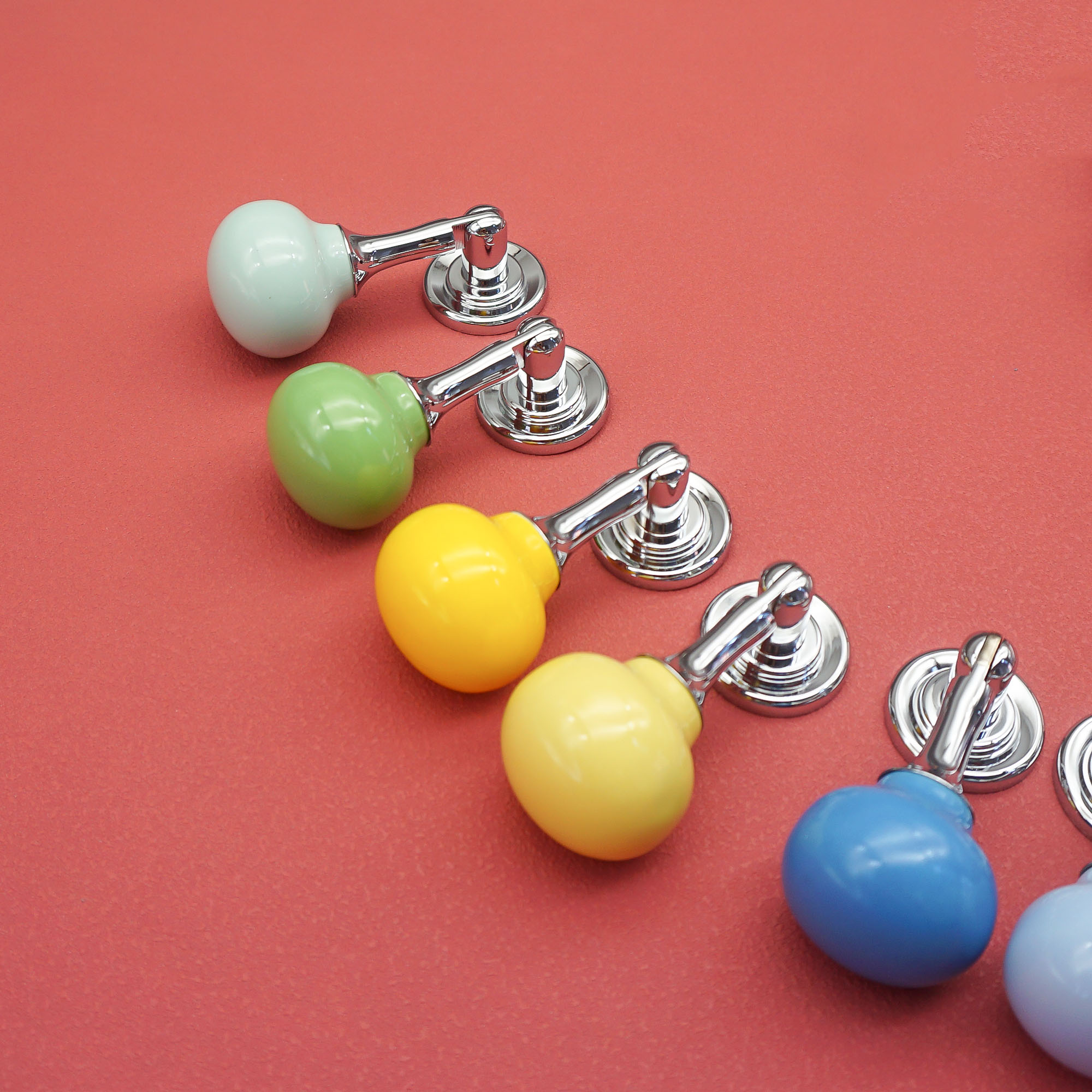 Ceramic Ball Cabinet Handles B - огляд і ціна Furniture Hardware Drop Pulls