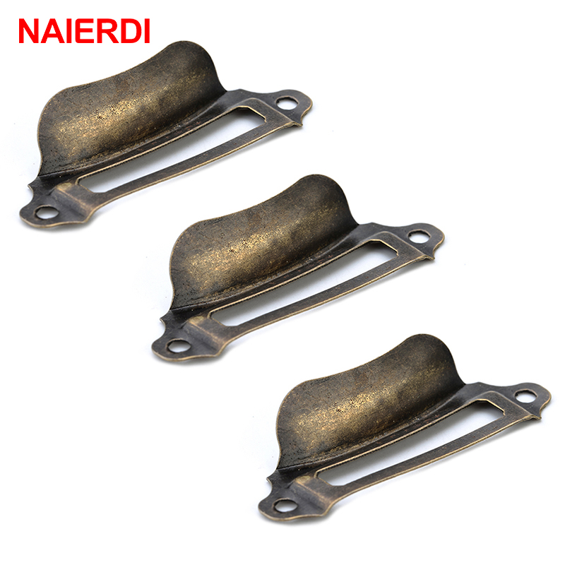 20PCS NAIERDI Antique Box Labe - огляд і ціна Furniture Hardware Names