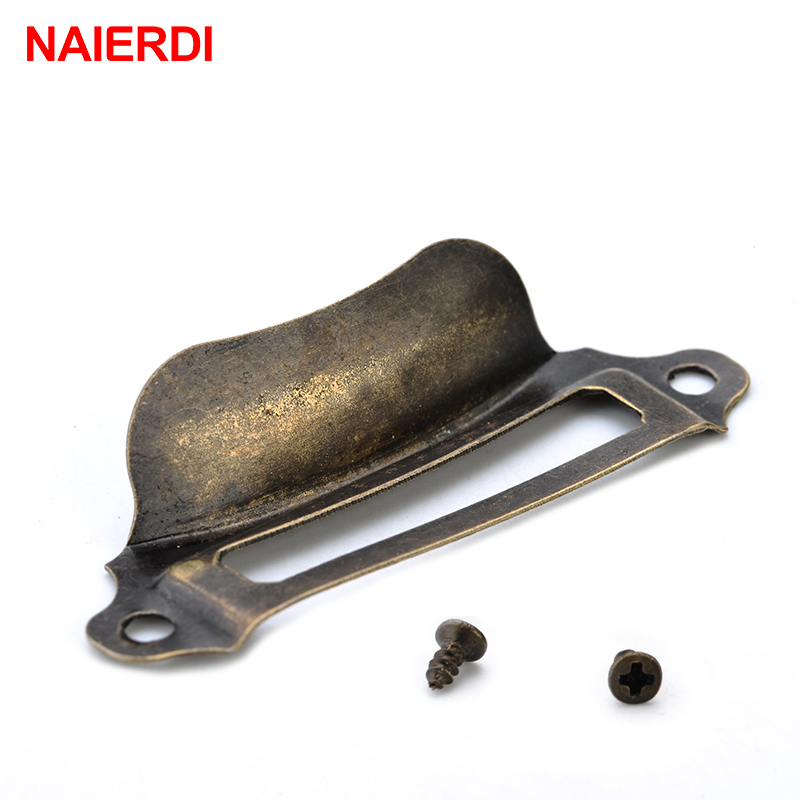 20PCS NAIERDI Antique Box Labe - огляд і ціна Furniture Hardware Names