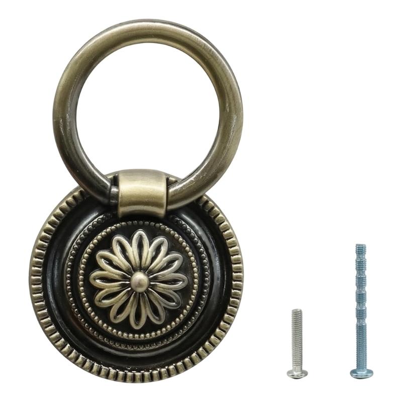 Pack of 6 Antique Bronze Drop  - огляд і ціна Furniture Hardware Drop Pulls