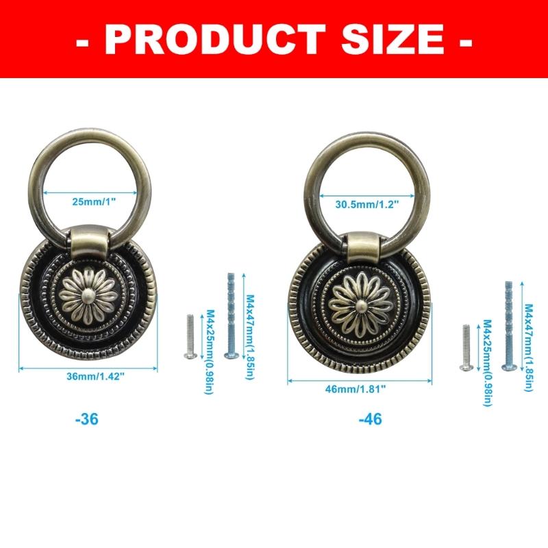 Pack of 6 Antique Bronze Drop  - огляд і ціна Furniture Hardware Drop Pulls
