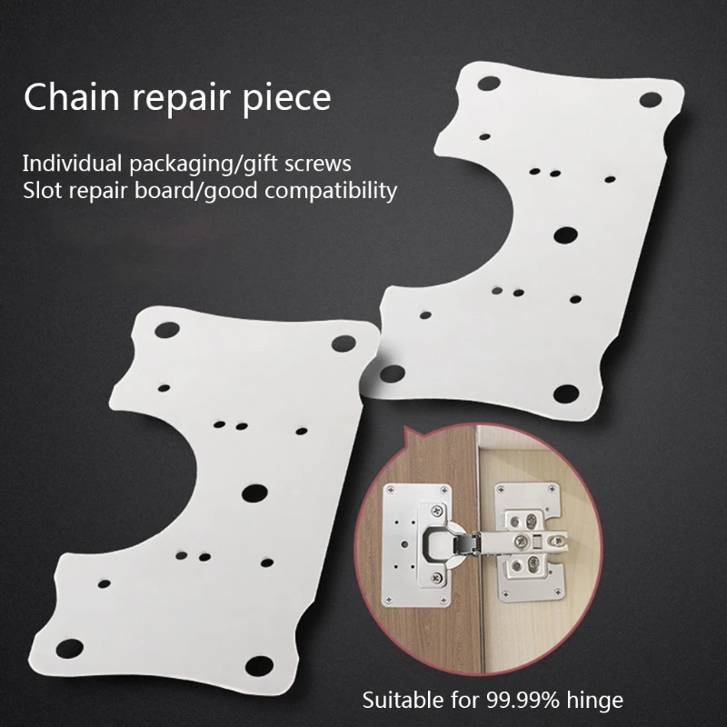 4 Pcs Cabinet Hinge Repair Pla - огляд і ціна Cabinet Hinge Overlay