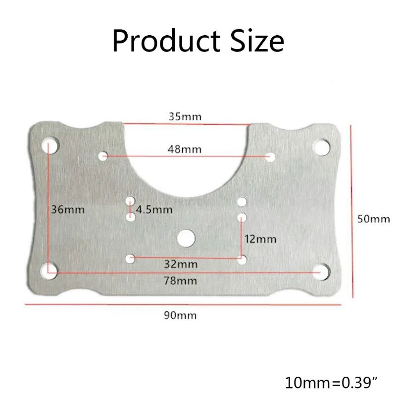 4 Pcs Cabinet Hinge Repair Pla - огляд і ціна Cabinet Hinge Overlay