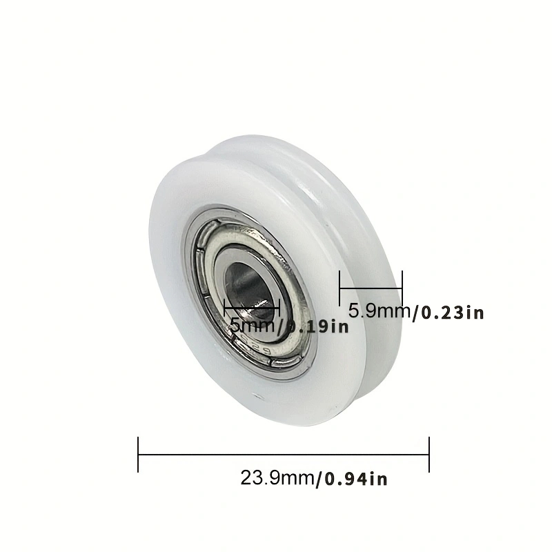 9Pcs U‑Groove Nylon Bearing Ro - огляд і ціна Furniture Hardware Lowes
