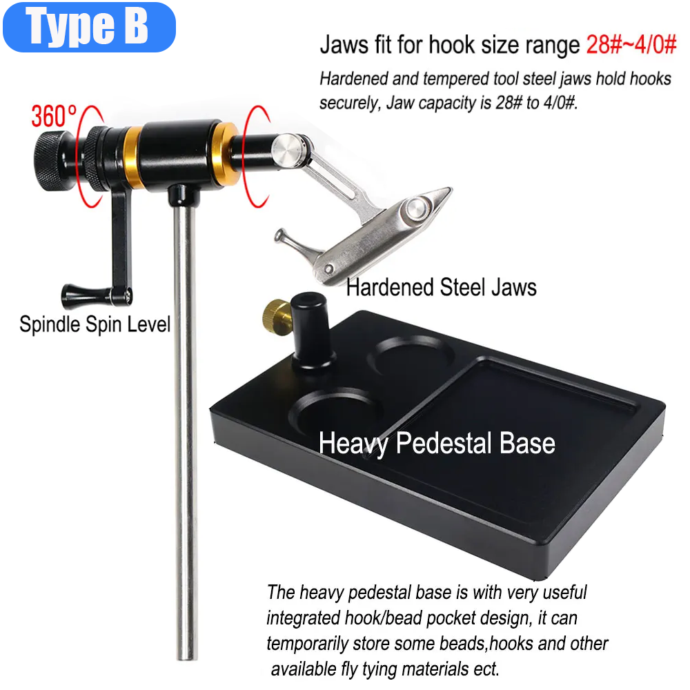 Wifreo 360° Rotation Fly Tying - огляд і ціна Furniture Hardware Jig