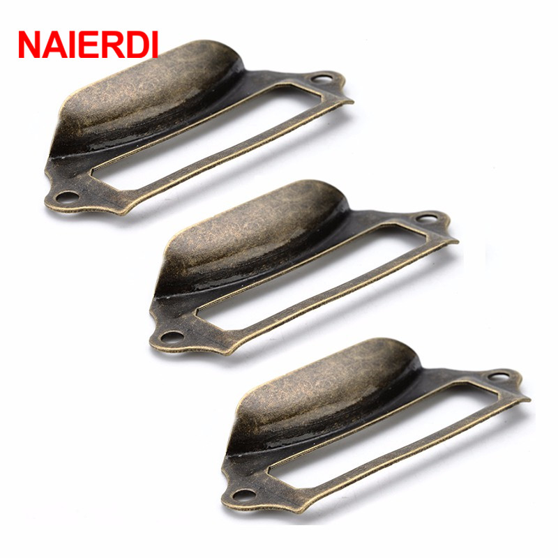 NAIERDI 5pcs Antique Brass Met - огляд і ціна Furniture Hardware Names