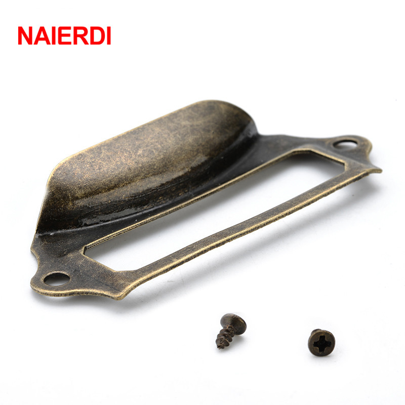 NAIERDI 5pcs Antique Brass Met - огляд і ціна Furniture Hardware Names
