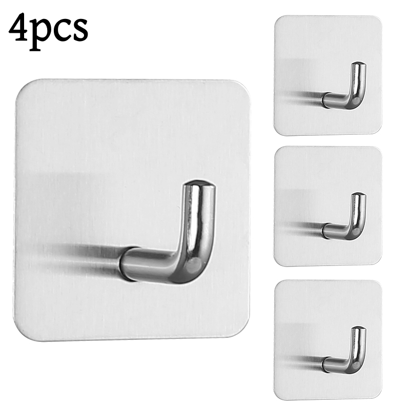2-4pcs Self-Adhesive Wall Hook - огляд і ціна Furniture Hardware Fitting