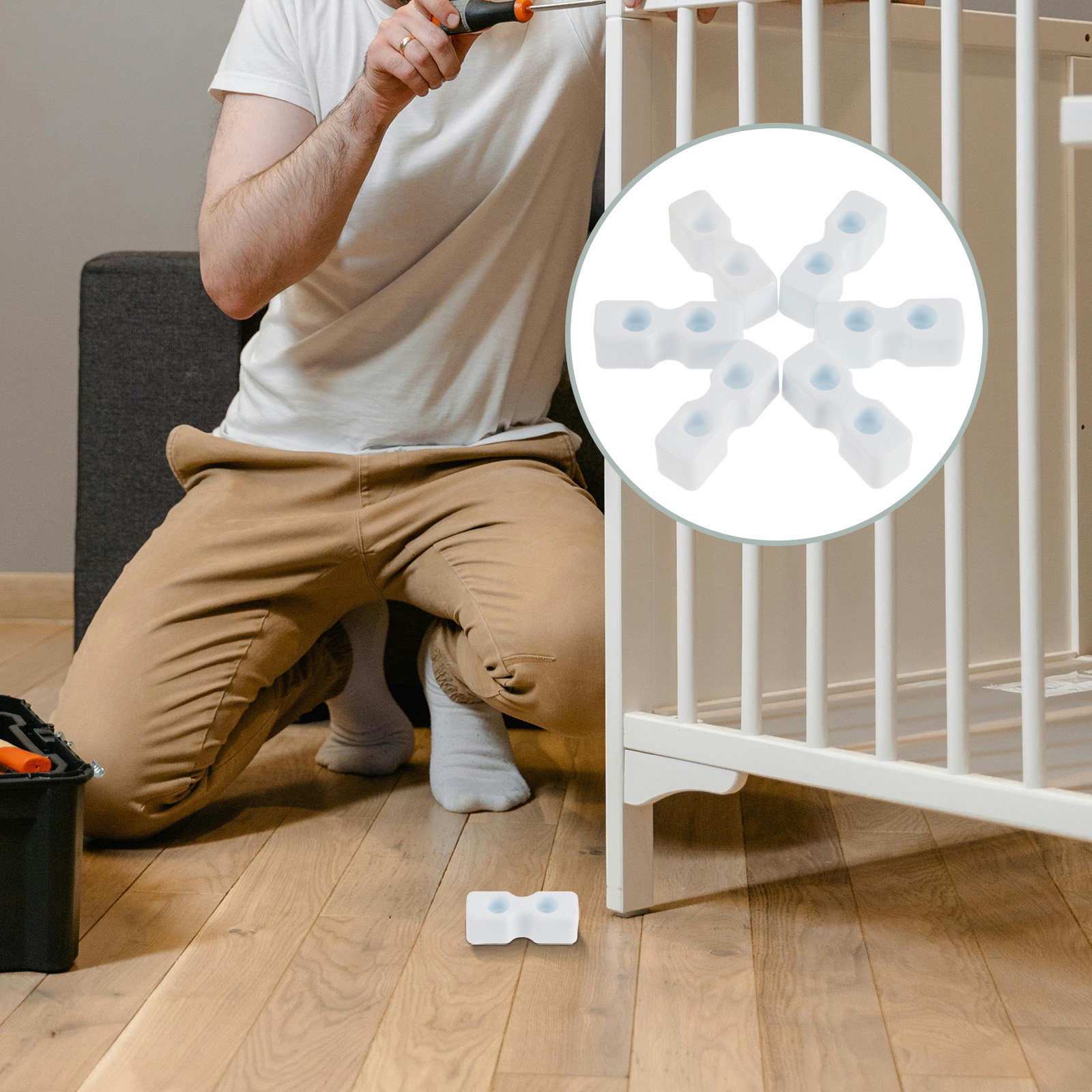 20Pcs Baby Crib Screws Accesso - огляд і ціна Furniture Hardware Fitting