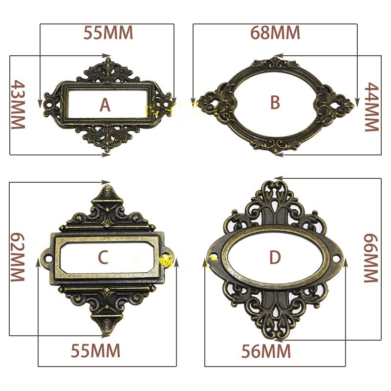 3pcs Antique Carved Accessorie - огляд і ціна Furniture Hardware Names